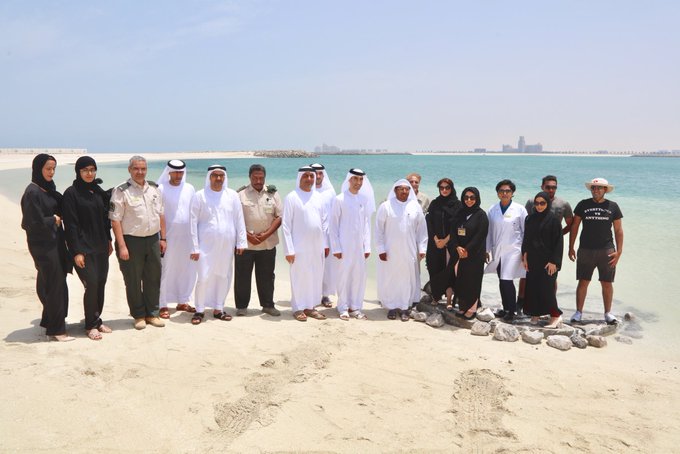 Read more about the article إطلاق «أحواض المد» على شاطئ جزيرة المرجان في رأس الخيمة