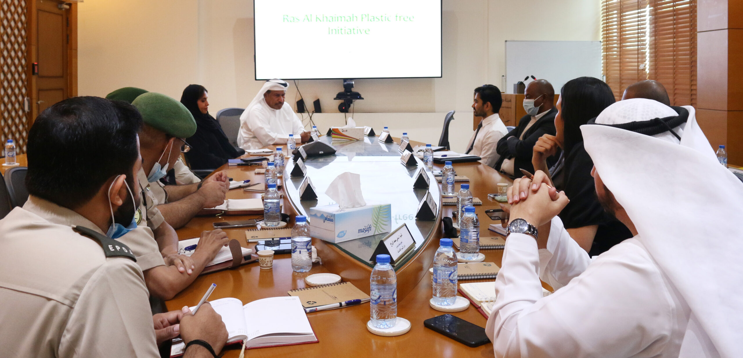 EPDA holds discussions with partners on implementation of the Ras Al Khaimah Plastic Free Initiative
